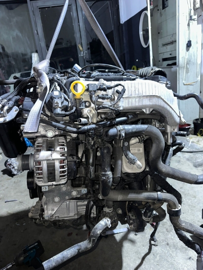 VOLKSWAGEN CADDY (22-25) 2.0TDİ (DXR) komple dolu çıkma orijinal motor 17.000 KMDE